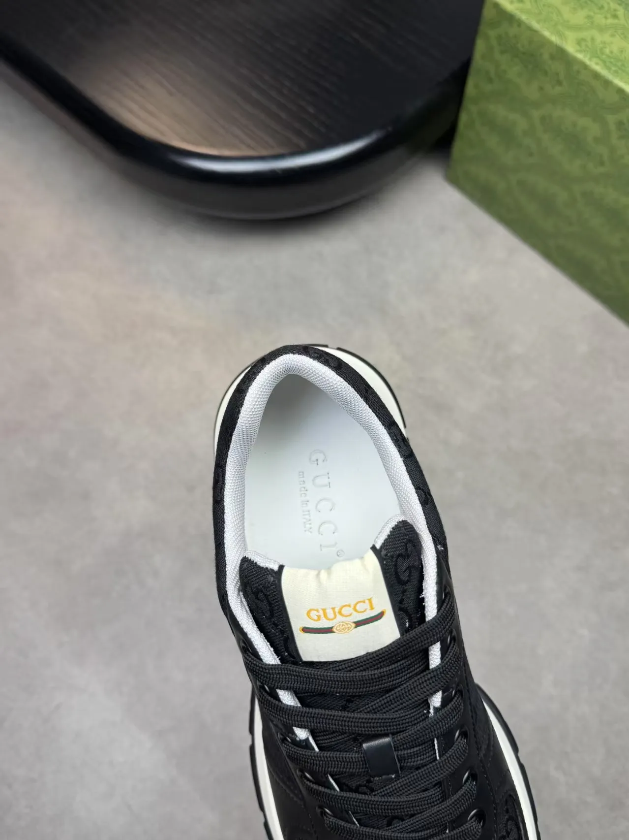 Men's Men's Shoes 💰460 [New Style] 🎍🎍New Style Gucci - Men's Shoes GUCCI [Lightning] The latest shoes are shipped. Original quality, fashionable, made of special materials, sheepskin lining, brand new packaging. The foot feels super comfortable and the workmanship is impeccable. Size: 38-45